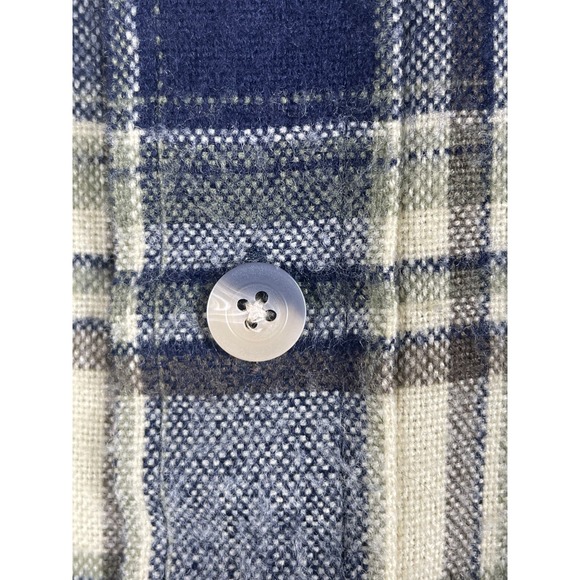 Vintage River Trade Men's Flannel Long Sleeve Shirt Size L - Picture 11 of 11